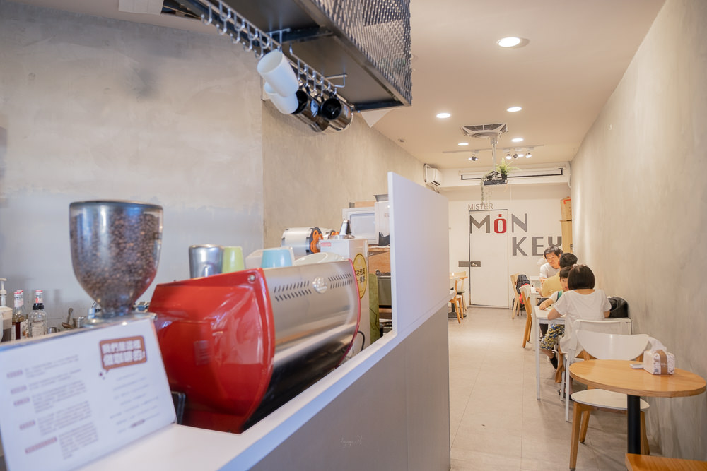 台北松山｜Mr.Monkey cafe' 猴子先生咖啡廳｜博仁醫院旁、現做三明治、健康餐盒