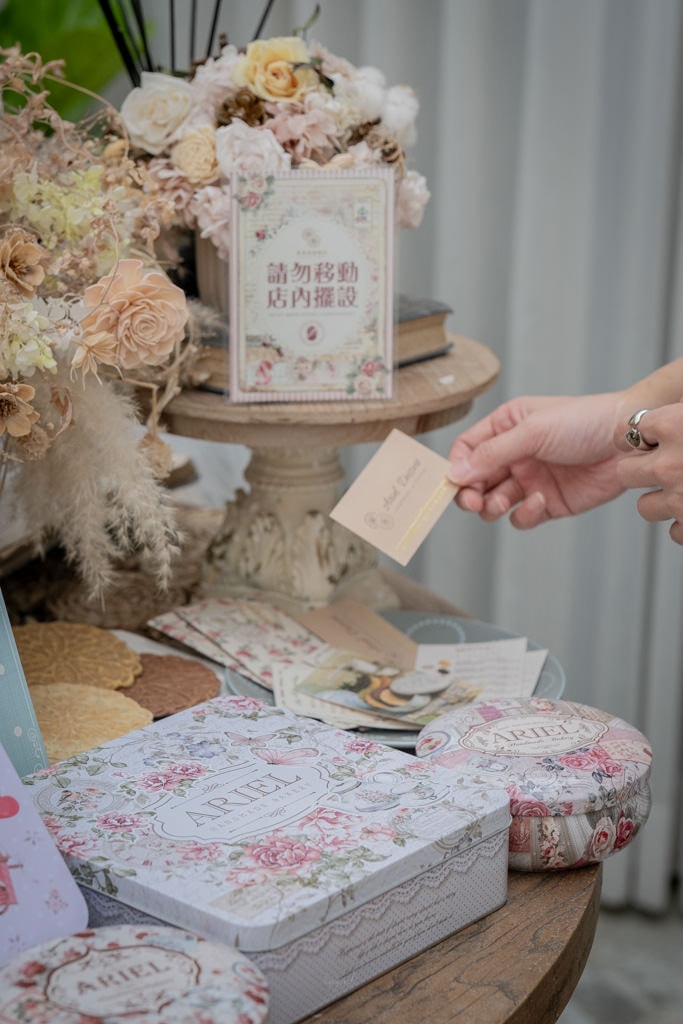 台中北屯|愛莉兒手作烘焙Ariel Bakery |會牽絲的法式手工蕾絲餅、老屋風格咖啡甜點下午茶 - 第9張圖