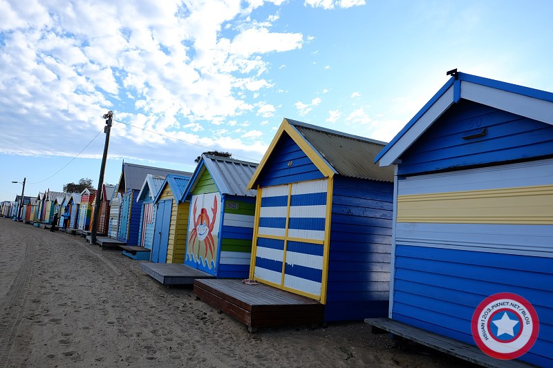 〔墨爾本。Melbourne〕。必訪，夢幻的海邊彩色小屋