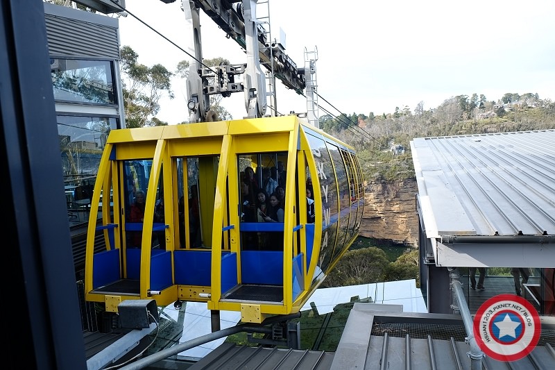 〔雪梨。Sydney〕。Blue Mountain藍山-回音谷 + Scenic world纜車