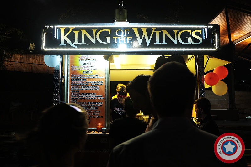 〔布里斯本。Brisbane〕。第三名炸雞翅的餐車｜King of the Wings - Brisbane Food Truck