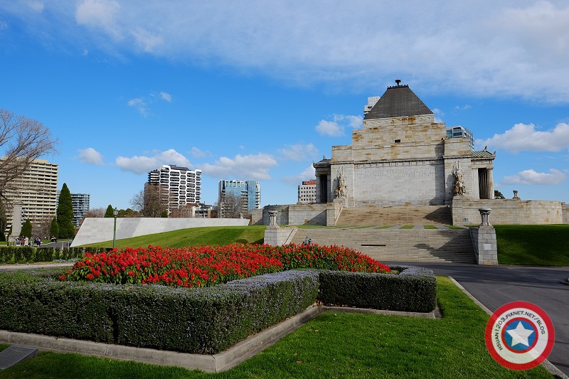 〔墨爾本。Melbourne〕。戰爭紀念館+皇家植物園